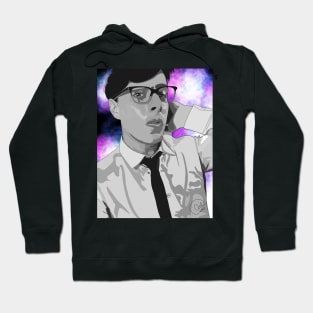 Logically Black and White Hoodie